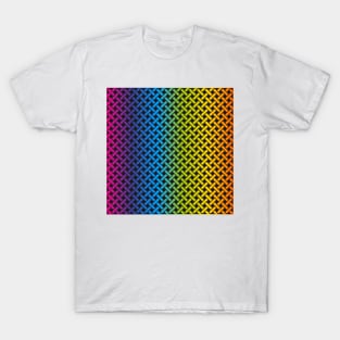 Full Spectrum Weave Pattern (Black) T-Shirt